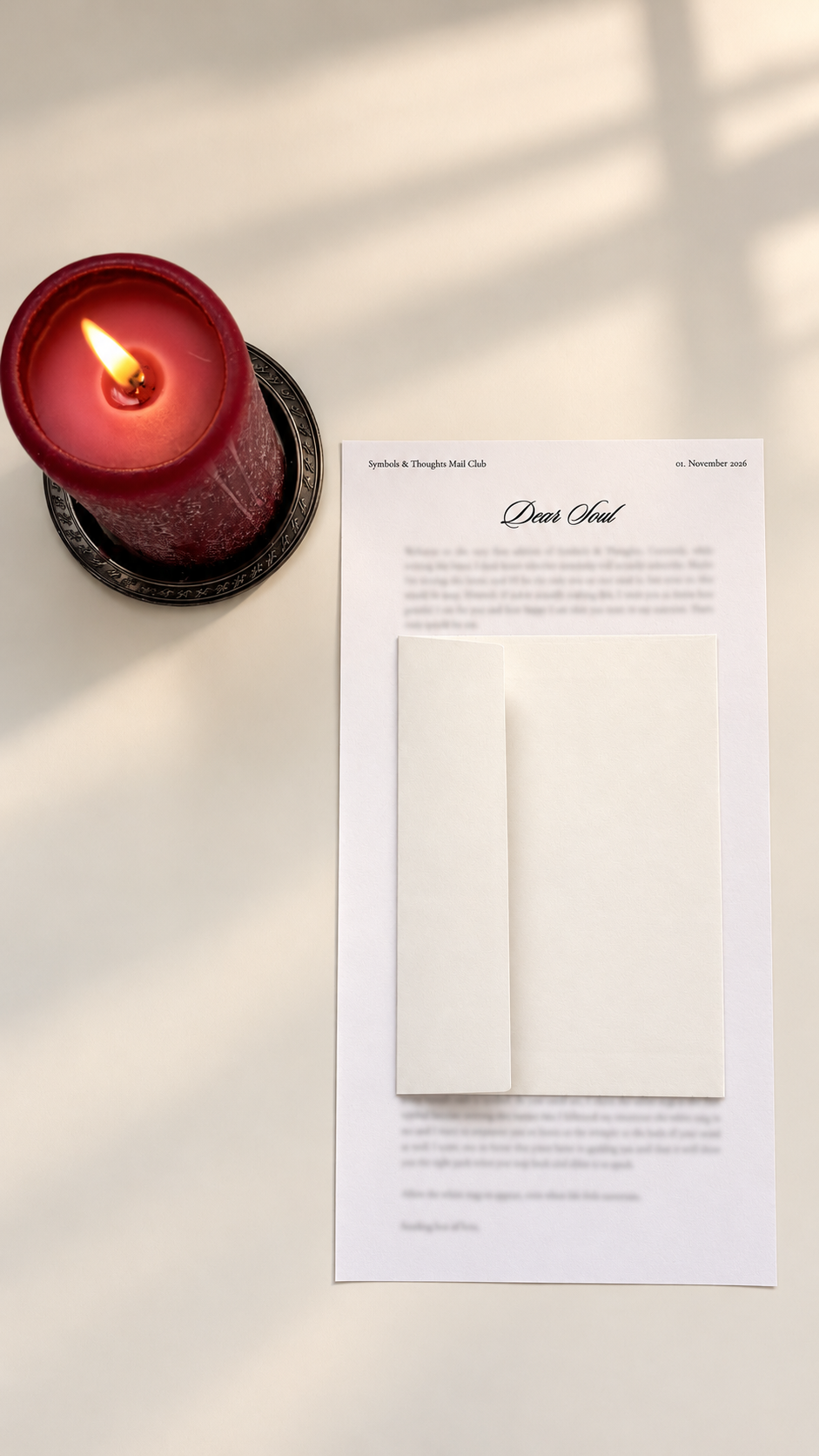 Symbols & Thoughts Mail Club – Monthly Subscription